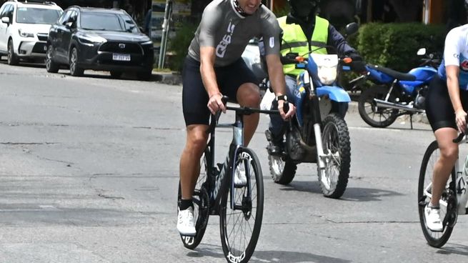 Lionel Scaloni terminó 35° en el Gran Fondo de los 7 Lagos.