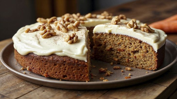 La torta de avena y zanahoria no contiene azúcares ni harinas La torta de avena y zanahoria no contiene azúcares ni harinas