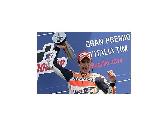 Marc Márquez (Honda) se adjudicó el GP de Italia, lo que supone su sexta victoria de la temporada.