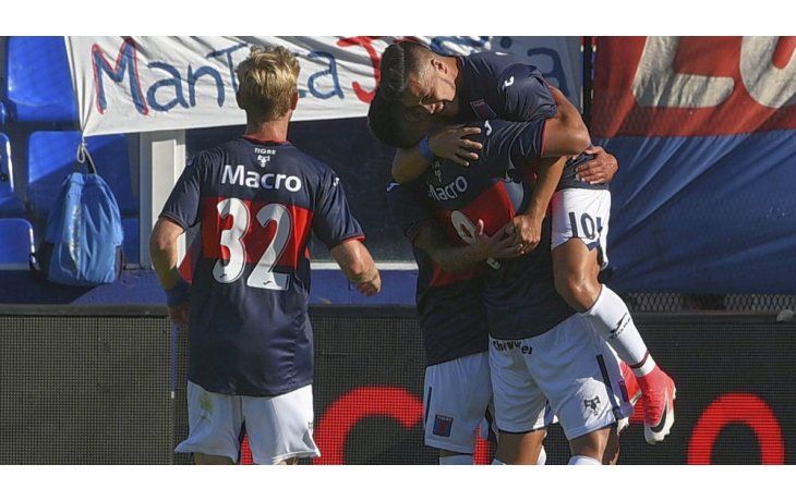Tigre festejó por primera vez en la Superliga.