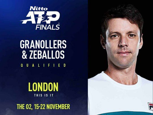 Horacio Zeballos clasificó al Masters de Londres y Argentina jugará el dobles tras 16 años.