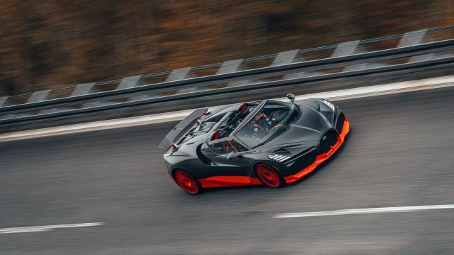 El W16 MIstral es el modelo de Bugatti que logró una marca récord de velocidad