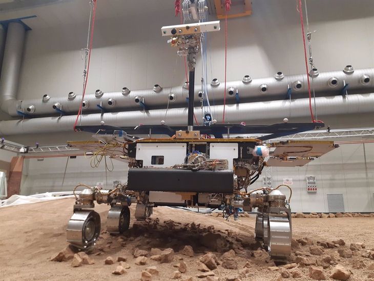 El rover Rosalind Franklin de la ESA, integrante de la misión conjunta con Roscosmos Exomars 2022, ya tenía todos sus instrumentos listos para volar a Marte apenas un mes antes de la invasión rusa en Ucrania.