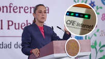 Claudia Sheinbaum anuncia internet gratuita de la CFE.