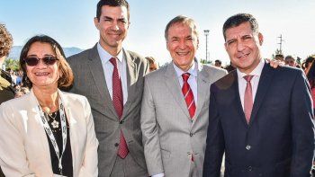 Gobernadores peronistas. Corpacci, Urtubey, Schiaretti y Casas.