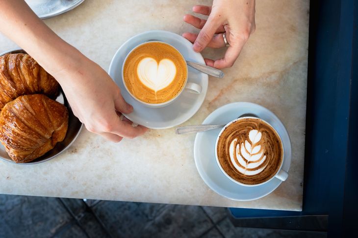 Café en Corto Maltés. 