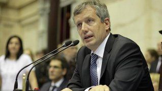 Emilio Monzó, durante los años que presidió la Cámara de Diputados.