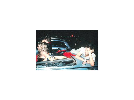 Una de las imágenes de «La balada de la dependencia sexual» (1978-1996) de Nan Goldin, que integra la muestra «Bye Bye American Pie» en el Malba.