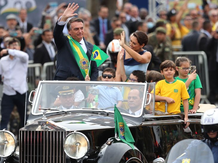 El presidente de Brasil, Jair Bolsonaro.