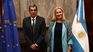 Kadri Simson, EU Energy Commissioner, together with Eduardo Chirillo, Energy Secretary. Kadri Simson, EU Energy Commissioner, together with Eduardo Chirillo, Energy Secretary.