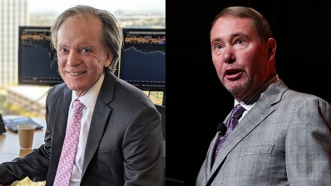 Bill Gross y Jeffrey Gundlach, dos peces gordos en Wall Street.