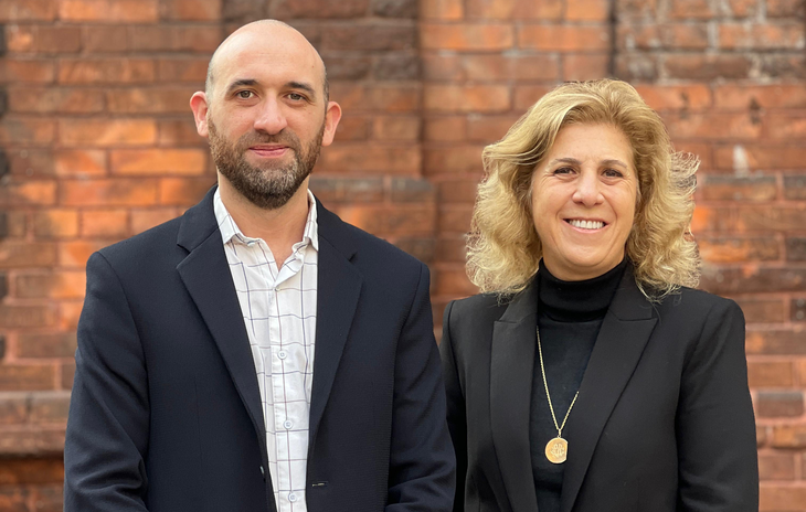 Maria Laura García y Antonio Fratamico, Presidente de Fundación Oportunidades. Maria Laura García y Antonio Fratamico, Presidente de Fundación Oportunidades.