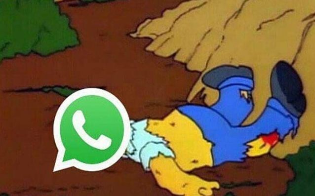 WhatsApp estuvo tres horas sin servicio y aparecieron los memes (foto 3)