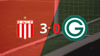 estudiantes golea y suena con clasificar