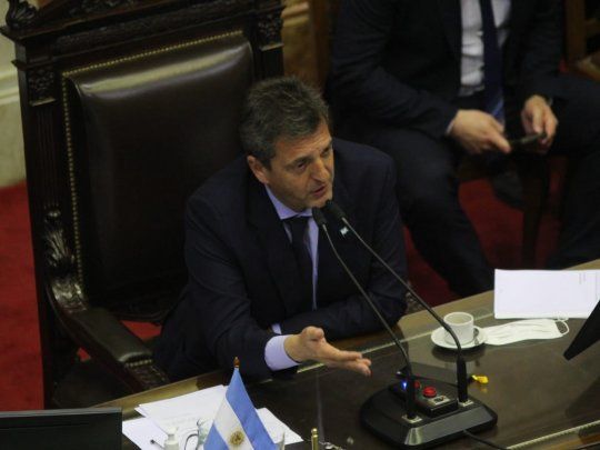 Debate por el Presupuesto 2022: Massa le contestó a Larreta con la Constitución.