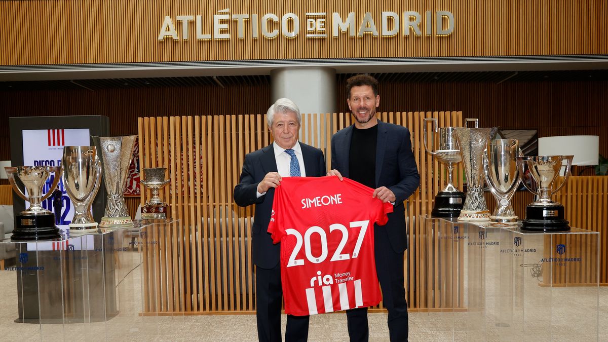 There is “Cholo” for a while: Simeone will remain at Atlético de Madrid until 2027