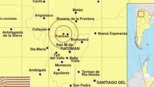 Sismo de 5,7 grados sacudió a Tucumán