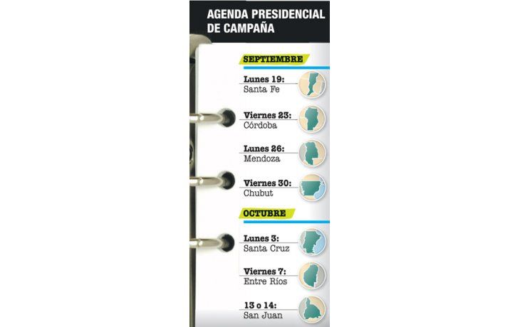 Cristina profundiza la gira electoral por las provincias