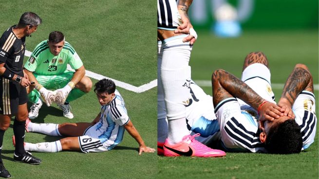 Lisandro Martínez y Cristian Cuti Romero, los lesionados de la Selección argentina en la final del Mundial 2026 ante España.