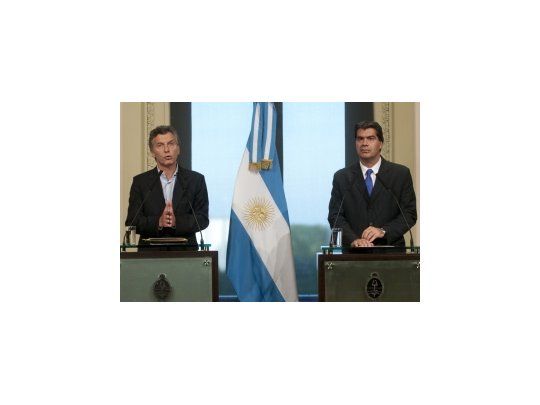 Mauricio Macri y Jorge Capitanich.