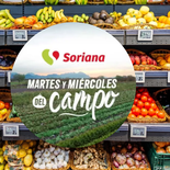 Soriana lanza un nuevo Martes y Miércoles del Campo. Soriana lanza un nuevo Martes y Miércoles del Campo.