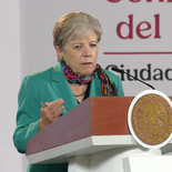 Alicia Bárcena anuncia nuevas medidas de Semarnat contra el cambio climático. Alicia Bárcena anuncia nuevas medidas de Semarnat contra el cambio climático.