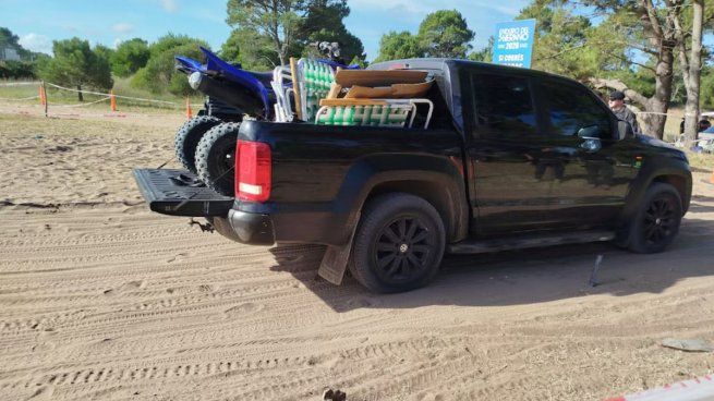 La Amarok secuestrada en Gesell