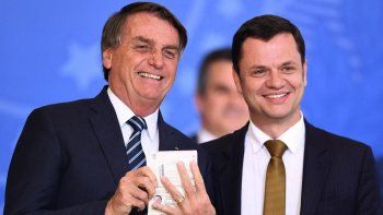 Jair Bolsonaro y Anderson Torres.