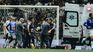 Atlético Mineiro sufrió dos bajas previo a la final de la Copa Sudamericana frente a Boca. En este caso, el que se retira en camilla es Vitao.