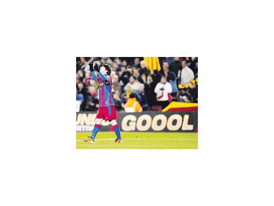 Lionel Messi y su sobrenombre preferido: «Goool». El delantero argentino demuestra su capacidad para desequilibrar en cada partido. El mejor del mundo.