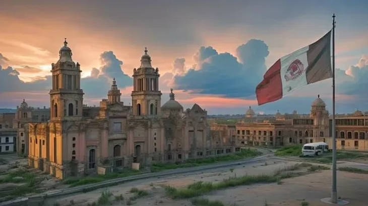 Así se vería la CDMX sin la existencia humana, según la Inteligencia Artificial. Así se vería la CDMX sin la existencia humana, según la Inteligencia Artificial.