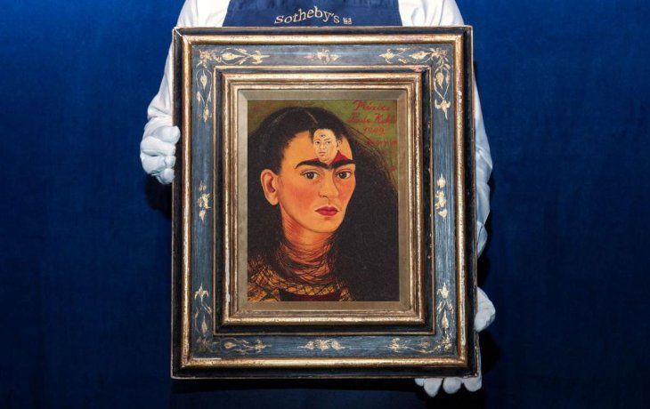diego y yo de frida kahlo se prepara para ser exhibida en el malba
