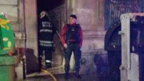 Un hombre arrojó una bomba molotov en un conventillo de La Boca y provocó un incendio