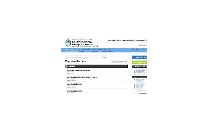 Primeros decretos de Macri: designaciones y modificaciones en ministerios