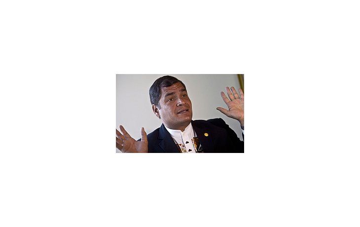 Para Correa, cuando una sentencia es a favor del capital la aplican inmediatamente.