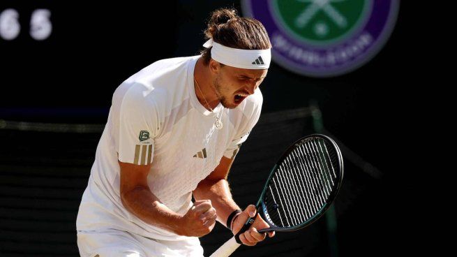 Alexander Zverev venció a Arthur Fery y jugará su primera final de Wimbledon