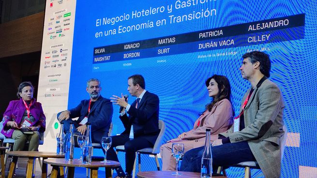 Panel sobre el negocio hotelero y gastronómico en Argentina durante la ExpoEFI.