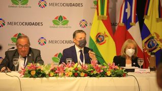 Fernando Grey asumió la presidencia de la red Mercociudades