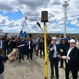 12 mil usuarios podrán acceder al gas natural en la Patagonia tras la finalización de una obra.