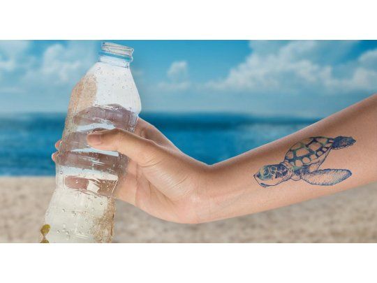 SodaStream recompensará el compromiso de la limpieza de los océanos con tatuajes de tortuga