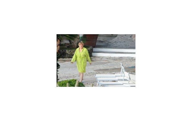 Las vacaciones de Angela Merkel en la isla de Ischia.