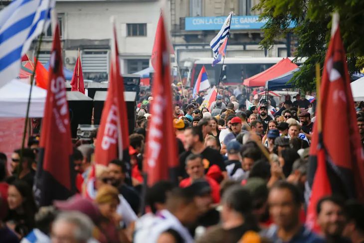 El PIT-CNT hará una caravana para entrgar las firmas por el plebiscito previsional en Uruguay.