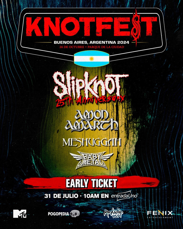 Slipknot Llega A La Argentina Con Su Knotfest: Line Up, Fecha, Lugar Y ...