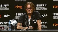 JOHNNY DEPP. El cuestionado actor ayer en San Sebastián.
