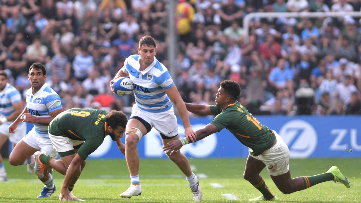 seta estafa Disfraces Rugby Championship: Los Pumas batallaron contra Sudáfrica, pero perdieron y  se quedaron sin chances