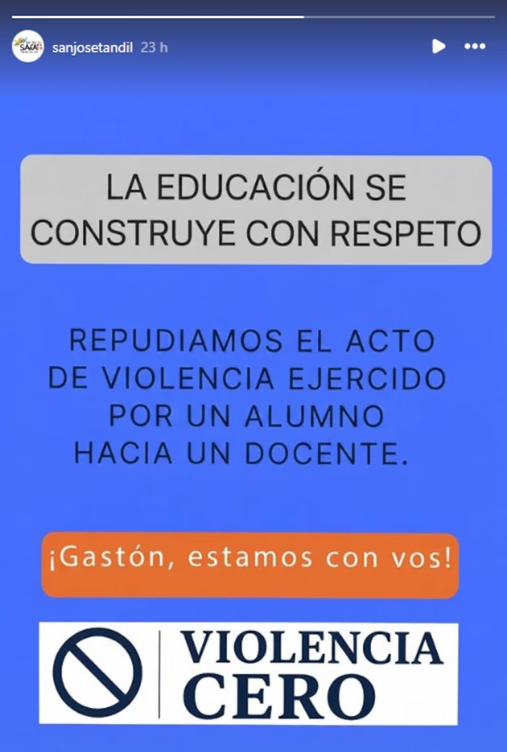 Reclamos contra la violencia escolar. Reclamos contra la violencia escolar.