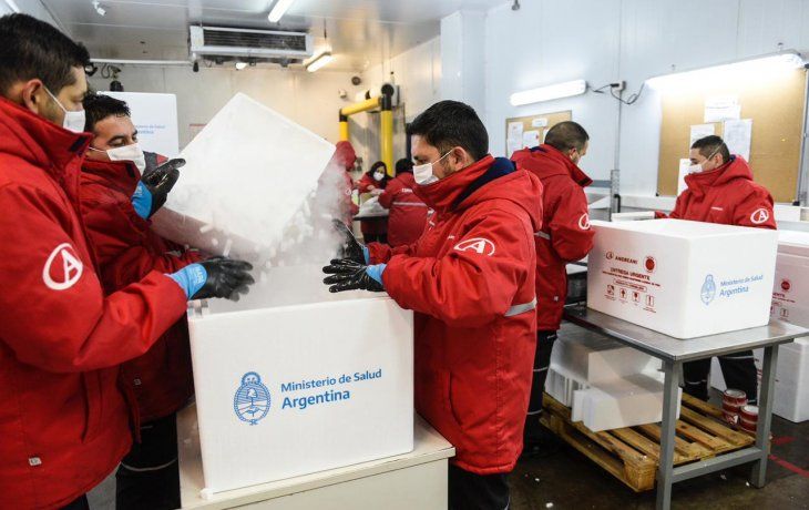 Comienza la distribución a todo el país de 375.000 nuevas dosis de la Sputnik V