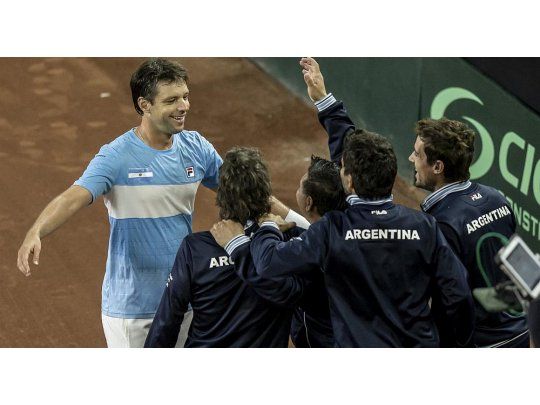 Copa Davis: por escritorio, Argentina jugará la fase final
