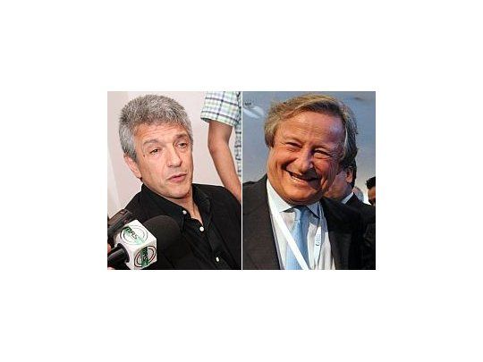 Gustavo López y Cristiano Ratazzi