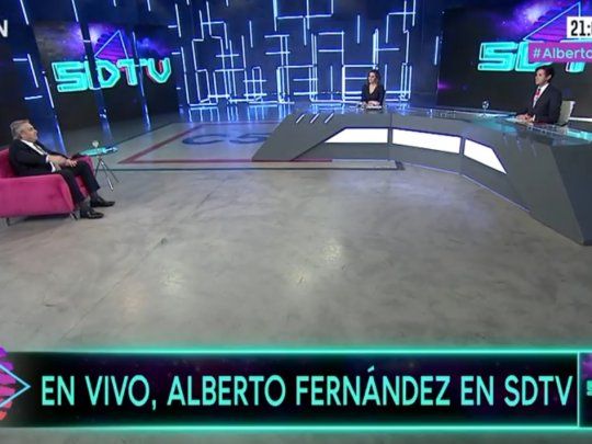 Alberto Fernandez SDTV C5N